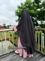 Double layer Jilbab with Abaya - Image 4